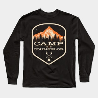 Camp Counselor design - Camp Staff print product Long Sleeve T-Shirt